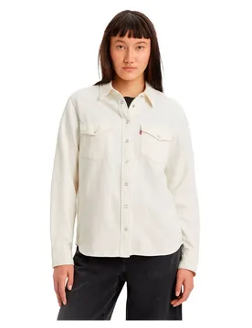 Camicia A Maniche Lunghe Essential Western Z5867 Tan Rinse S