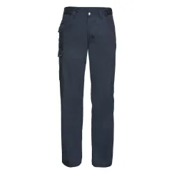 Mens Polycotton Twill Trouser / Pants (Regular) (French Navy) - Multicolour - Size 32w/32l
