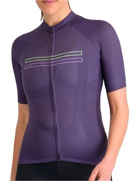 Starlight 2 maillot manga corta mujer Morado (XL)