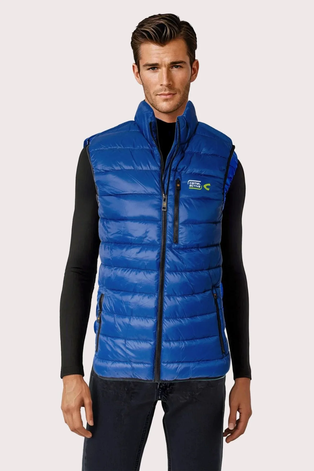 Mens Padded Gilet - Blue - Size Medium - Camel active - FashionsVida
