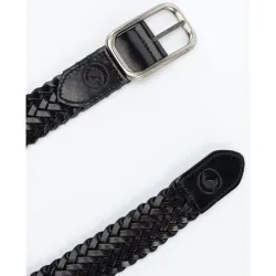 Cinturón unisex piel trenzado