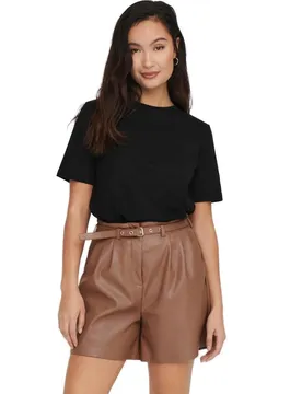 Only T-Shirt Schwarz 472923