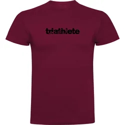 Maglietta A Maniche Corte Word Triathlete Dark Red
