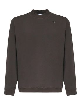 Felpa in cotone elasticizzato