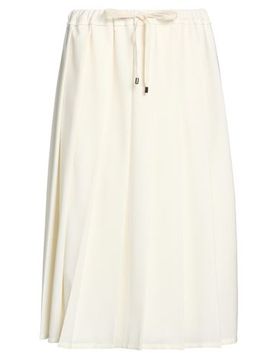 Falda midi Mujer Marfil 34,36,38,42 Mujer