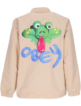 Giacca Coach Jacket Uomo Froggy Coach Jacket Irish Cream