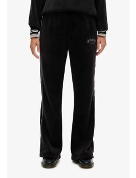 Para mujer. W7011274A Pantalón Country Club Velour Straight (XL), Casual, Poliéster
