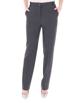 Pantalone misto lana GRIGIO SCURO 44