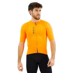 Maglia A Maniche Corte Pragma Color Block Fluo Orange
