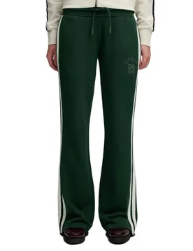 Joggers Athletic Essential Stripe Flare Enamel Green XS