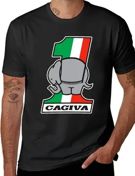 TOP1 Cagiva Logo T-Shirt Blouse blue archive funny gifts funny shirt cotton Men's t shirts - Aliexpress - FashionsVida