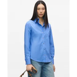 Blusa de mujer popelín KL logo