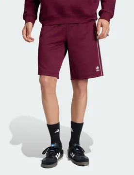SHORT SUPERSTAR XS Maroon / Wonder White - Adidas - FashionsVida