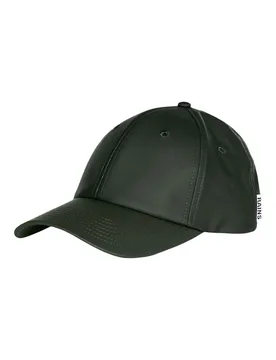 Berretto Cap verde militare a visiera curva - Rains - FashionsVida