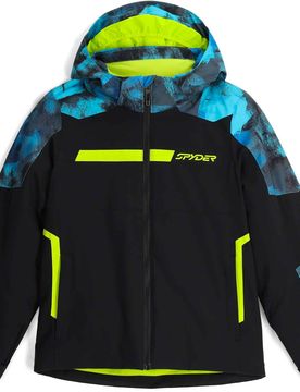 Wasserfeste und atmungsaktive Skijacke – Jungen – Challenger Challenger Jacket Black Kindergröße 10 Jahre schwarz