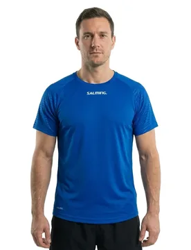T-shirt à Manches Courtes Granite Game Royal Blue S - Salming - FashionsVida