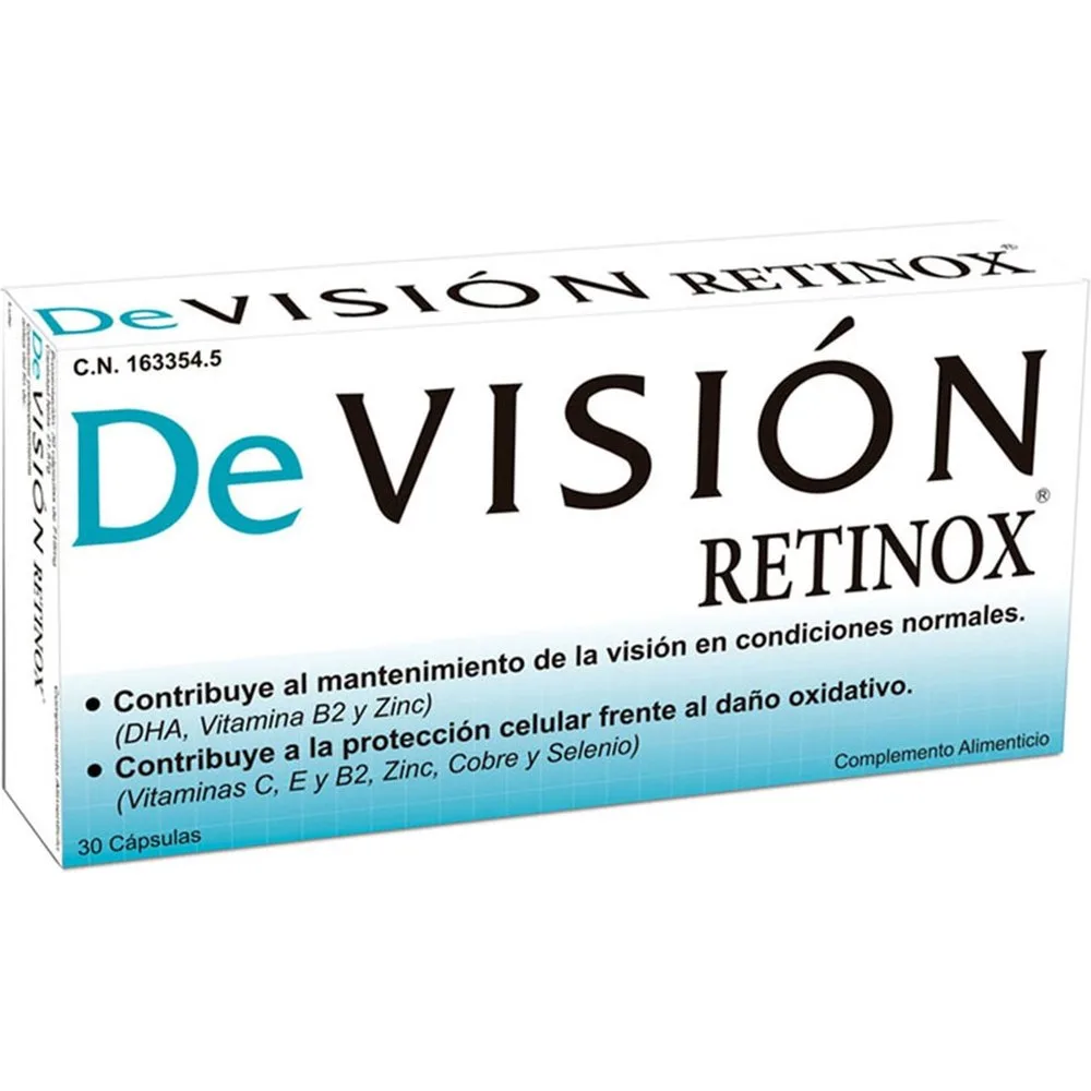 Cápsulas Devisión Retinox - Pharma Otc - FashionsVida