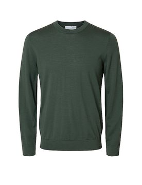 Pullover SLHTRAY verde oscuro XXL