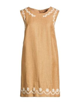 Mini-Kleid Damen Sand 40 Damen