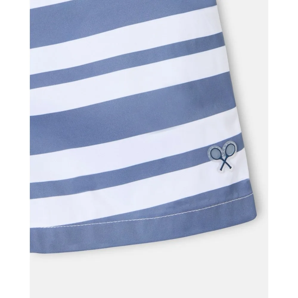 Bañador de hombre surfero rayas bicolor - Silbon - FashionsVida