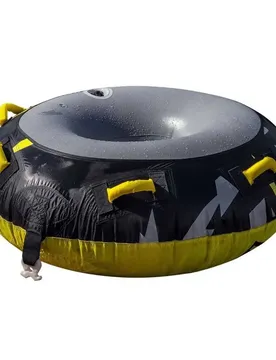 Jouet Aquatique Tractable Fun Tube Donut Black / Yellow / Grey 1 Place unisex