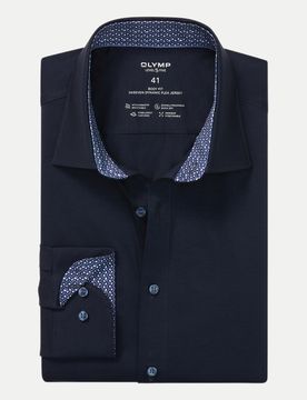 Body-Fit Hemd 24/Seven Blau 38