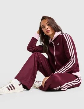 Womens Giacca della Tuta Classic - Rosso, rosso rosso Donna taglia XS - Adidas - FashionsVida