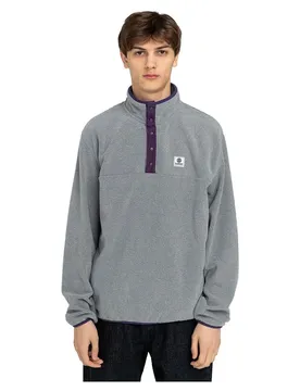 Polaire Demi-zip Abenaki Stone Heather M