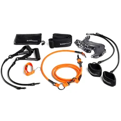 Stationary Swim & Fitness Resistance Training Belt Black / Orange One Size unisex