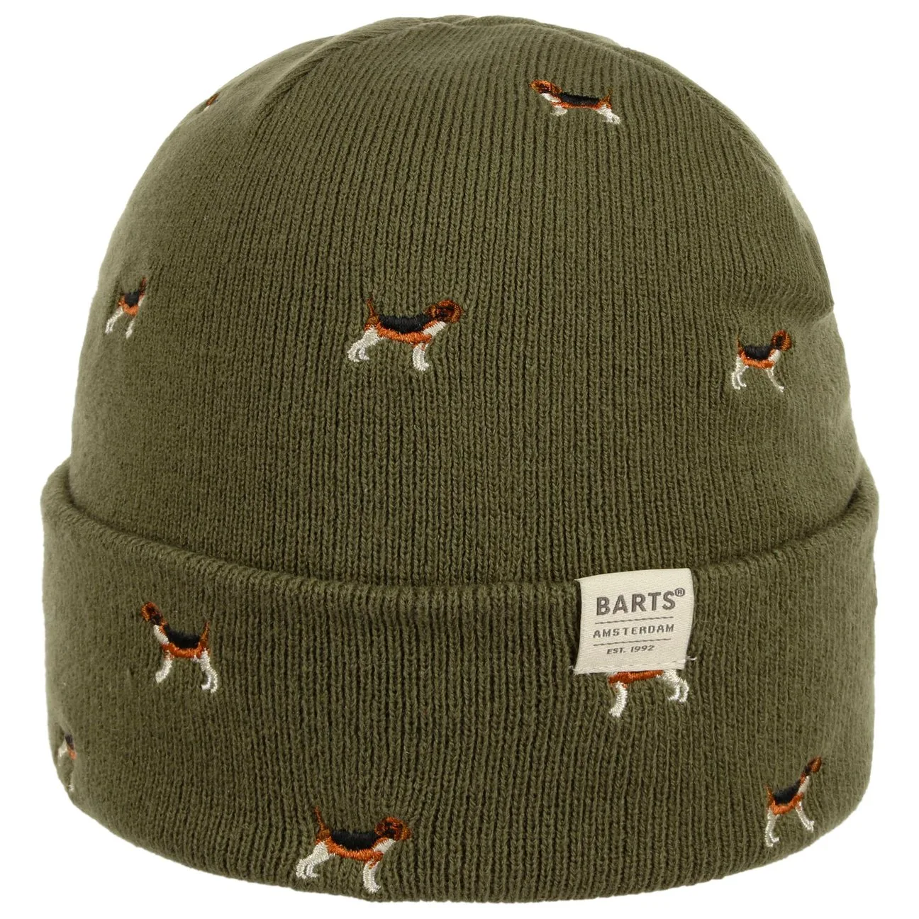 Vinson Beagle Beanie Hat by - olive - Herren - Size: One Size - Barts - FashionsVida
