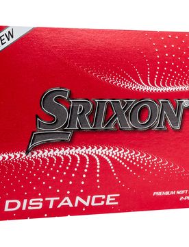 Golfbälle Distance Soft Premium - 12er Pack, weiss