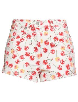 Jeansshorts Damen Weiß 36 Damen