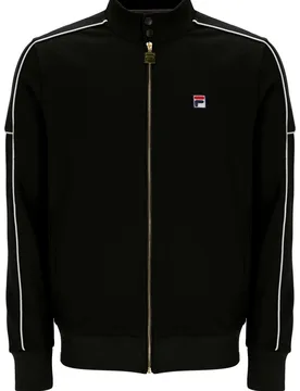 Black/ Gardenia Eldon Track Top - XS - FILA - FashionsVida