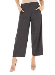 Pantalone wide leg TESTA DI MORO 40