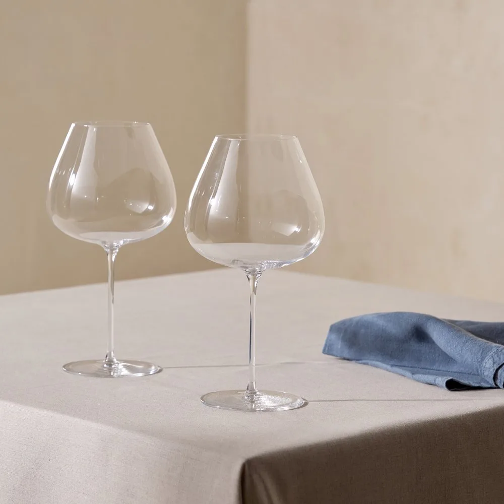 Juego de 2 copas de vino tinto de cristal Berna - El Corte Inglés - FashionsVida