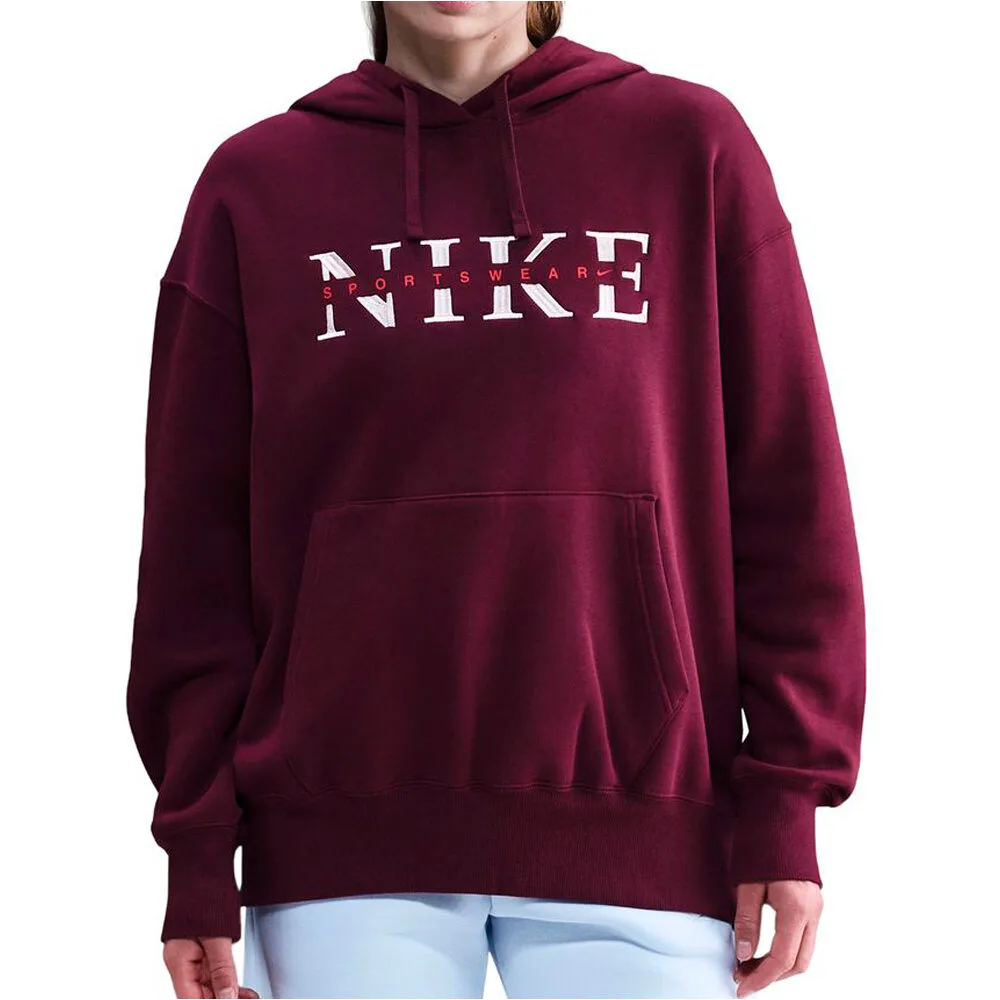 Sportswear phoenix sudadera mujer Granate (XS) - Nike - FashionsVida