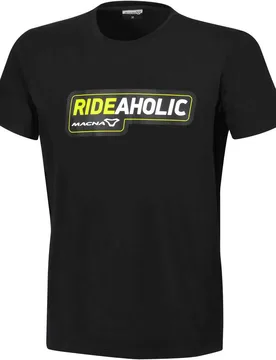 T-Shirt Statement Nero taglia S - Macna - FashionsVida
