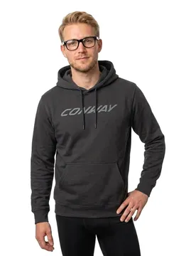 Felpa Con Cappuccio Big Logo Black