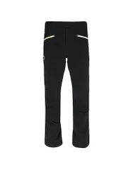 Herren Touren Softshellhose Col Becchei schwarz S (kurz) M