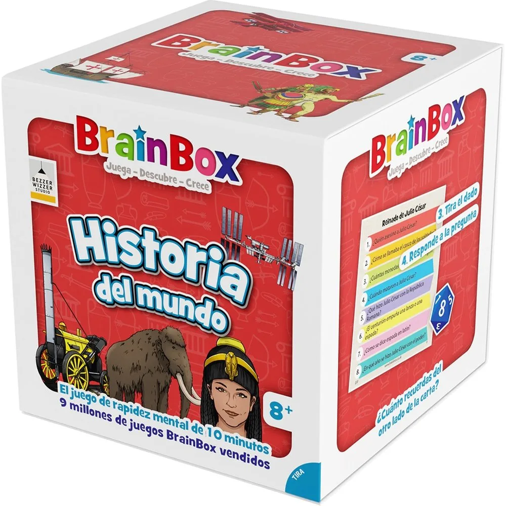 Juego de Mesa Historia del Mundo Asmodee - BrainBox - FashionsVida