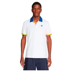 Polo à Manches Courtes 692356 Logo White 3XL