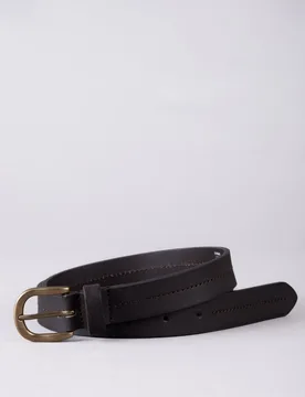 Women's 'Kendal' Leather Belt in Brown Size: XL - Brown - Size: XL - Lakeland Leather - FashionsVida