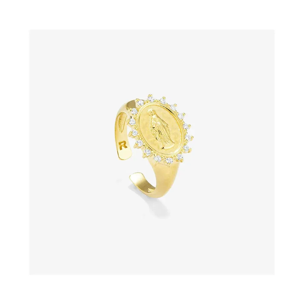 Anello Ry00005 Golden One Size - Radiant - FashionsVida