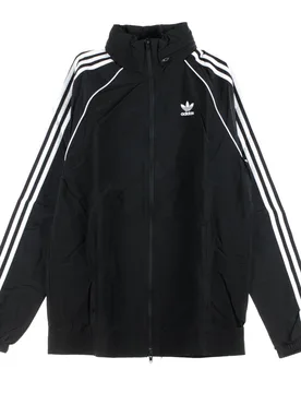 Giacca a Vento Uomo Sst Windbreaker Black/white - Adidas - FashionsVida