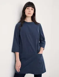 Pure Cotton Tunic Navy female