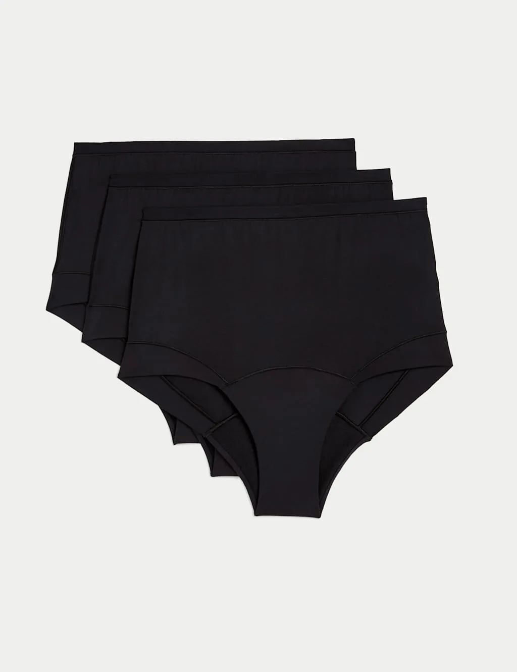Pk Heavy Absorbency Period Full Briefs Black female - M&S - FashionsVida