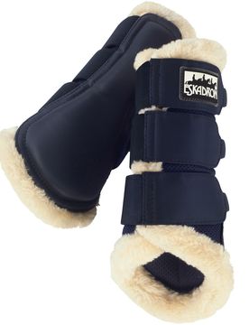 Gamaschen Soft Mesh Fauxfur, nightblue M