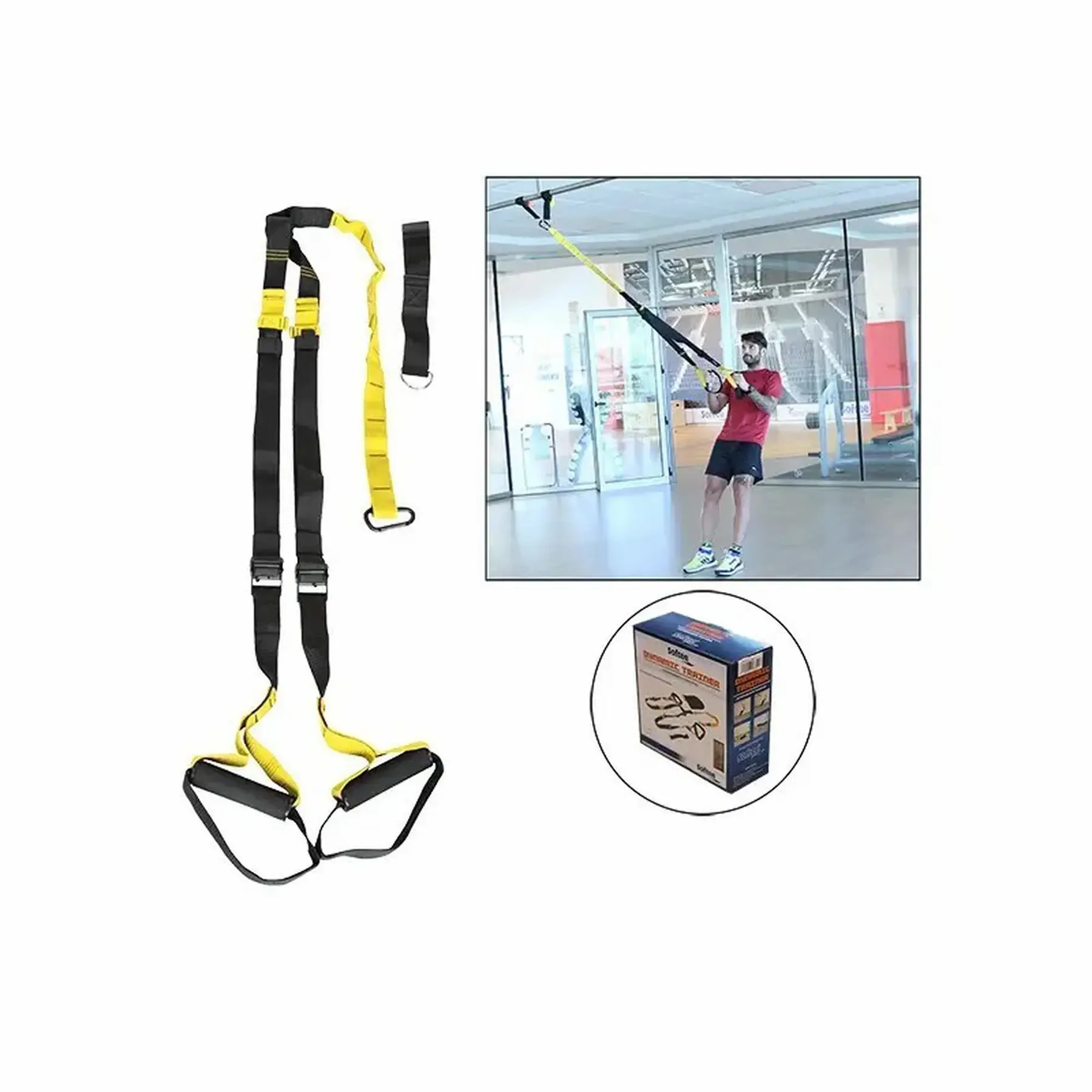 Aufhängegurt dynamique - Jaune - unisex - Size: TU - Softee - FashionsVida