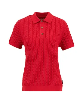 Barbour Polo rouge 34 - Barbour - FashionsVida