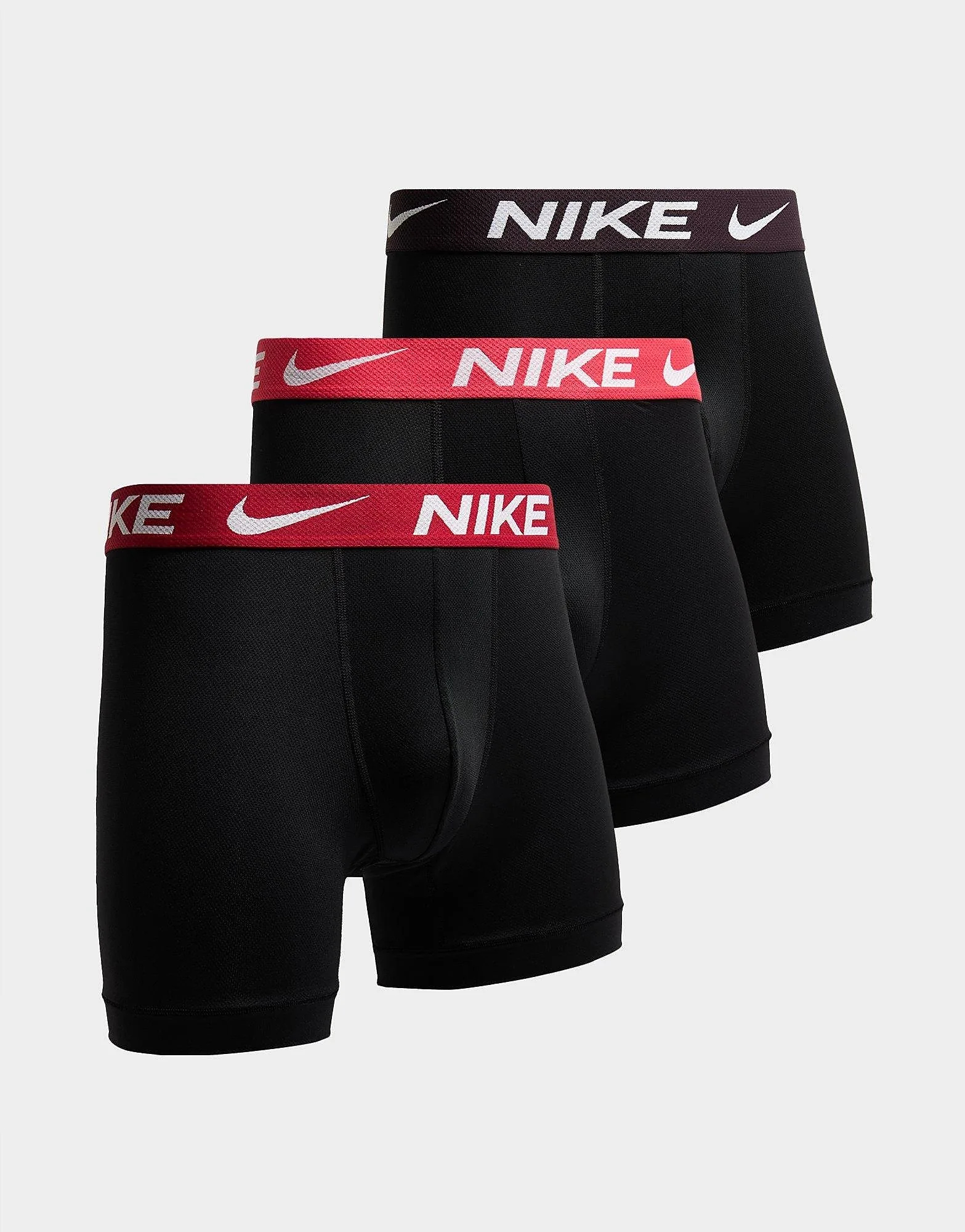 Mens Set da 3 Boxer Elite - Nero, nero nero Uomo taglia L - Nike - FashionsVida